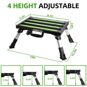 Homeon Wheels folded profile compact for easy storage benefit