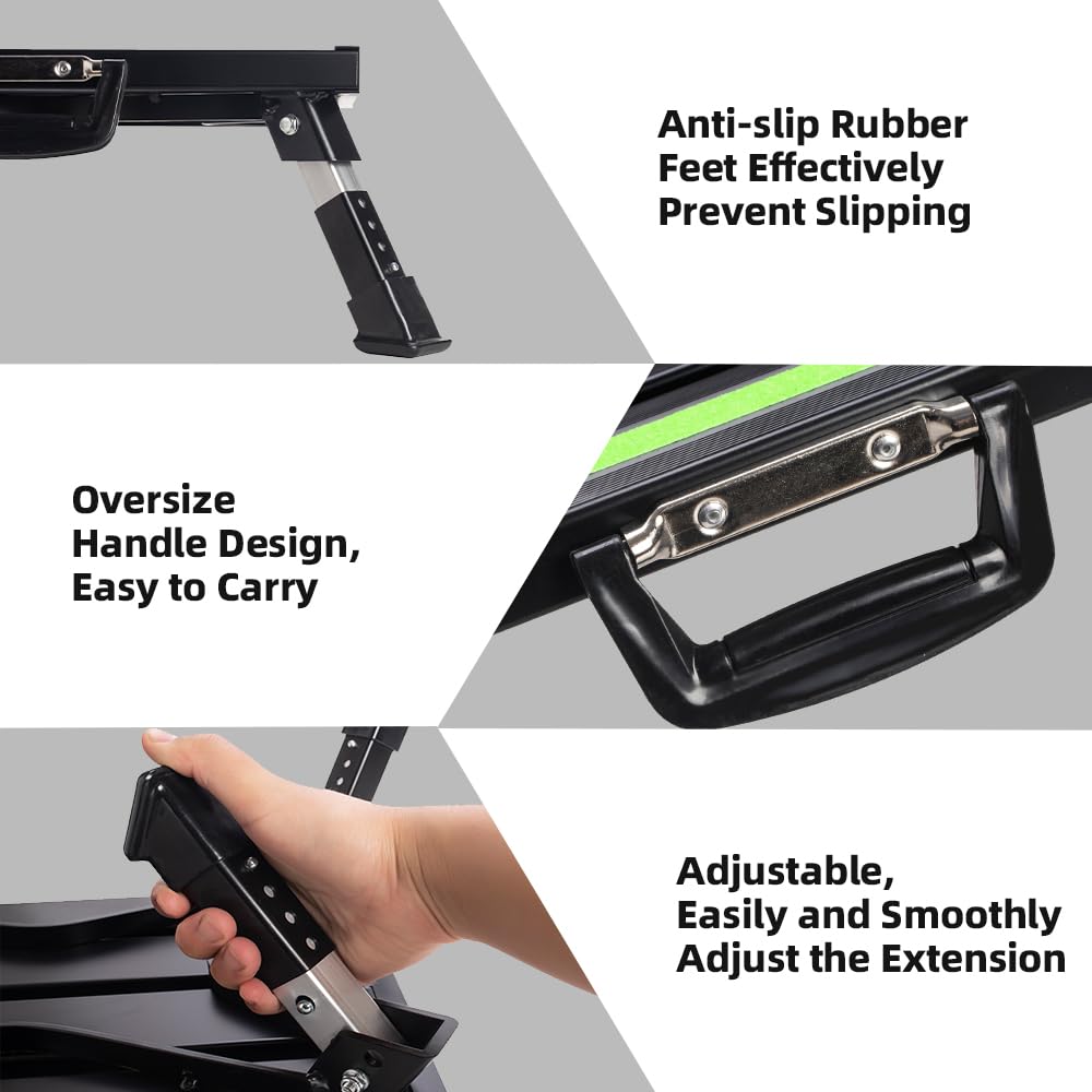 Homeon Wheels close-up of height adjustment for customized access benefit