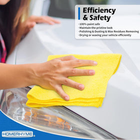 HOMERHYME soaking up water quickly to demonstrate high absorbency