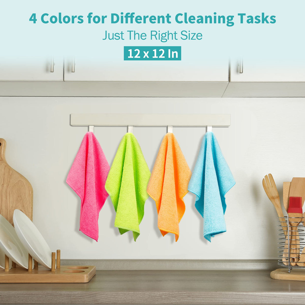 HOMERHYME close-up microfiber texture highlighting gentle cleaning