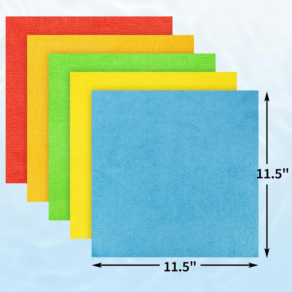 HOMERHYME stacked bulk towels showing large supply for cost-effective use
