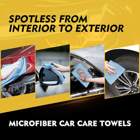 HOMEXCEL towel drying car panel gently to protect paint benefit