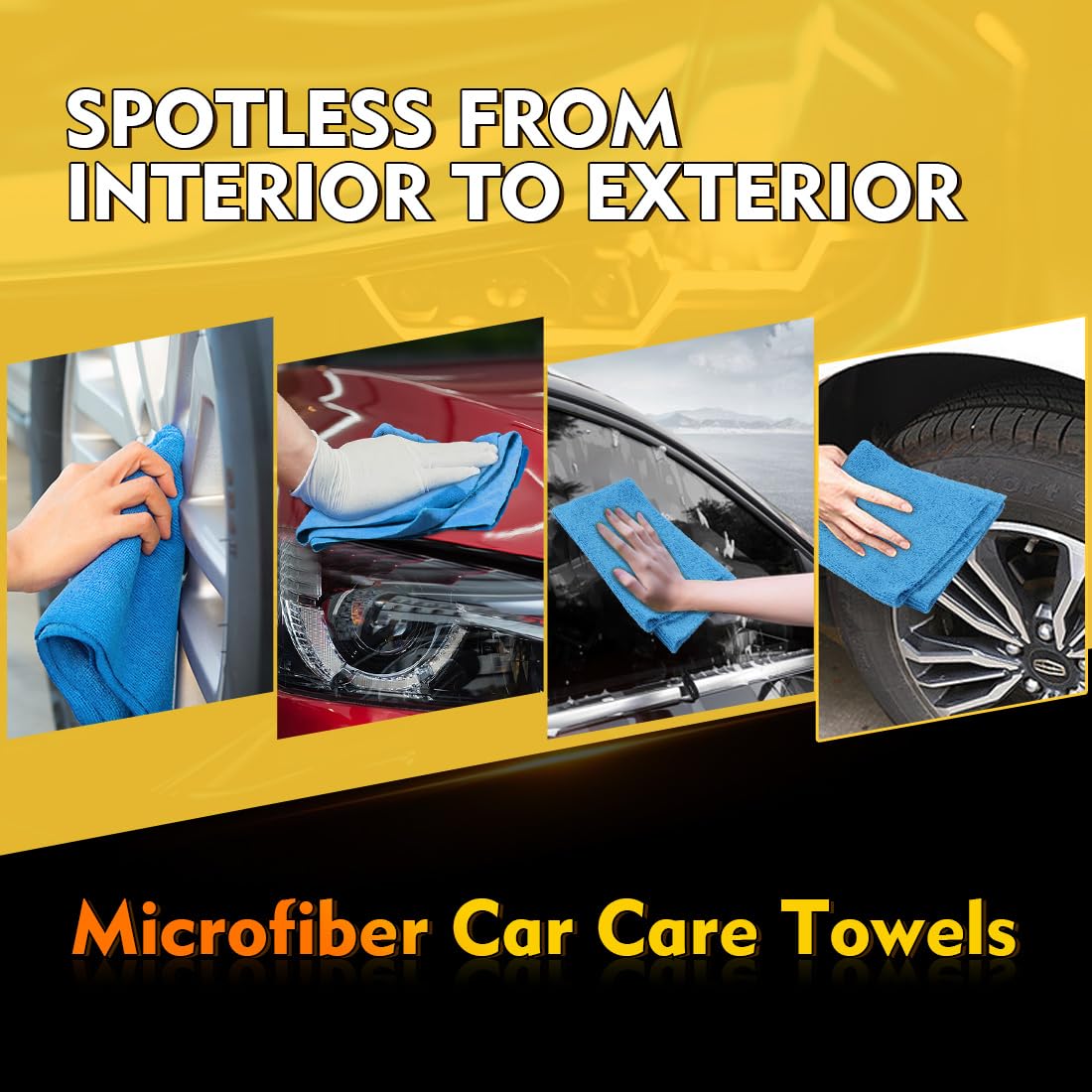 HOMEXCEL cloth in hand demonstrating soft texture and easy grip advantage