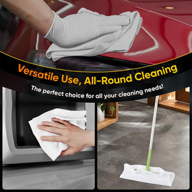 HOMEXCEL towel used for car washing providing streak-free finish