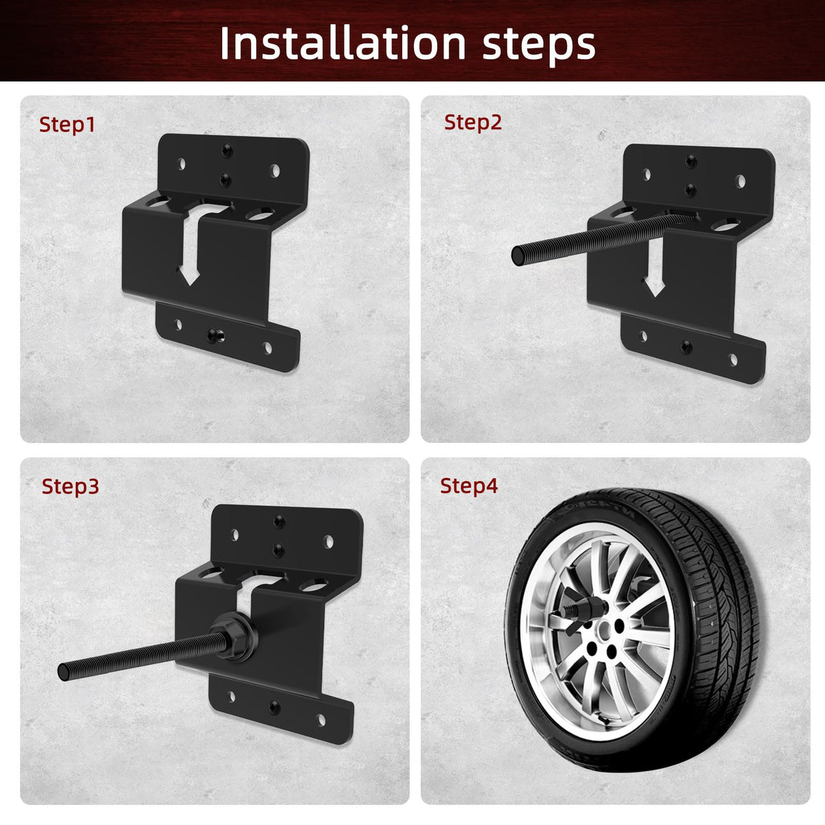 Homydom wing nut fastening detail providing quick and secure locking