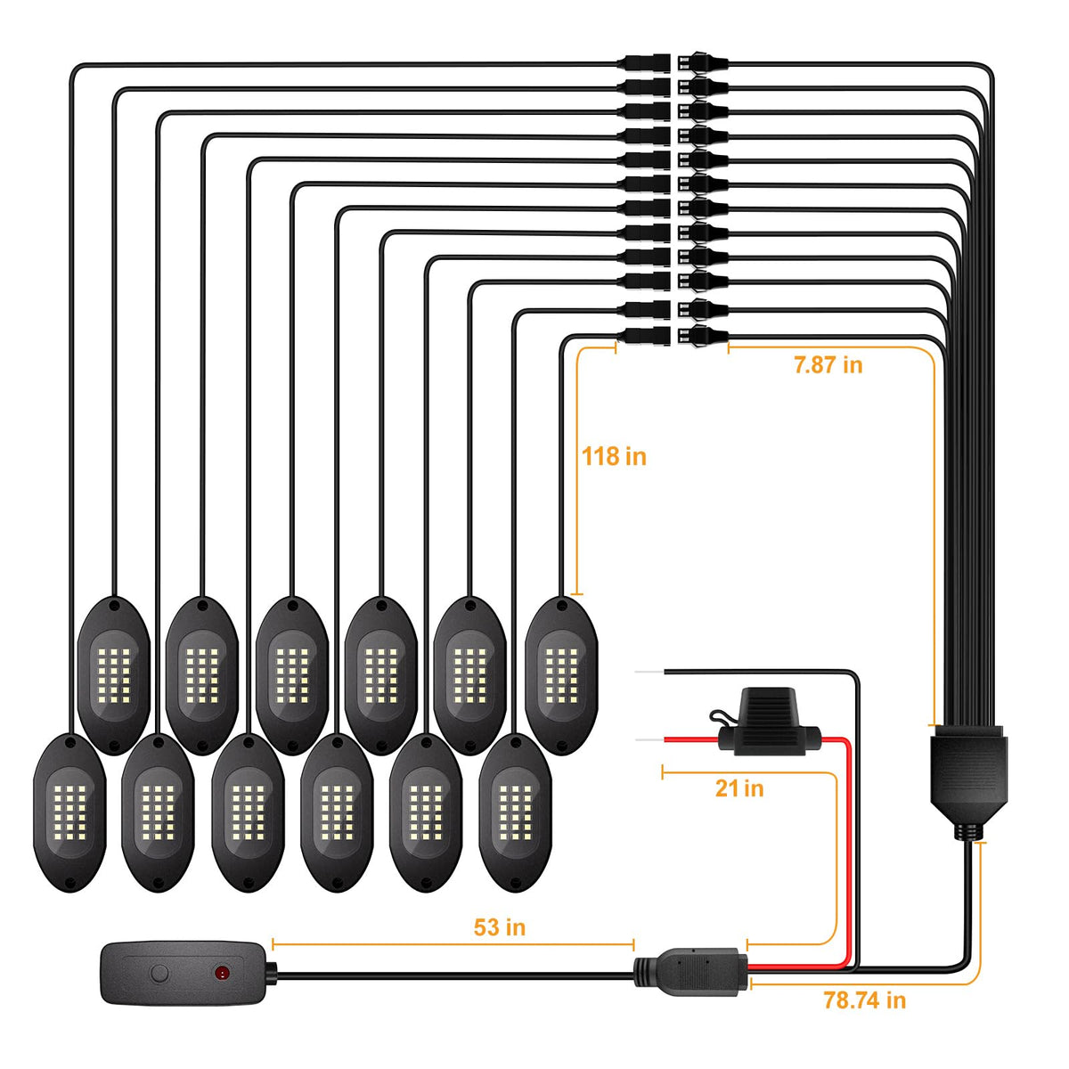 Honalia scale comparison with a hand next to a pod showing compact size and fit