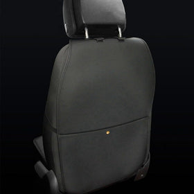 HONCENMAX front view kick mat showing complete seat back protection and style
