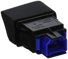 Honda switch close-up of connector and part label for easy correct installation