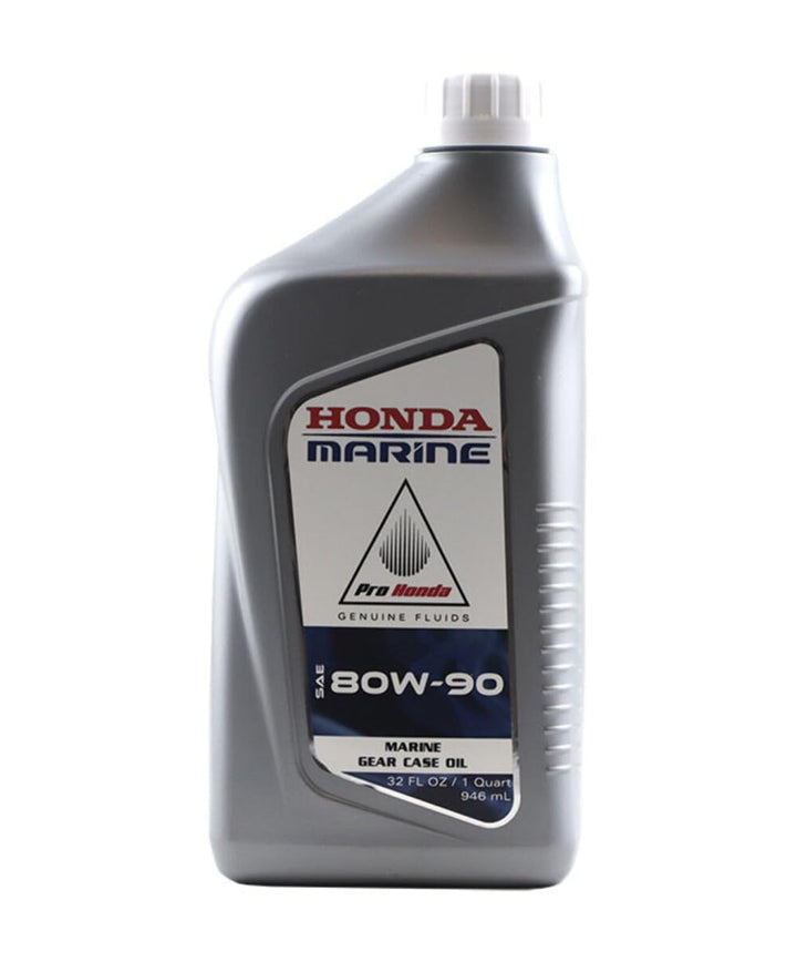 Honda quart bottle front label showing product and protective benefits