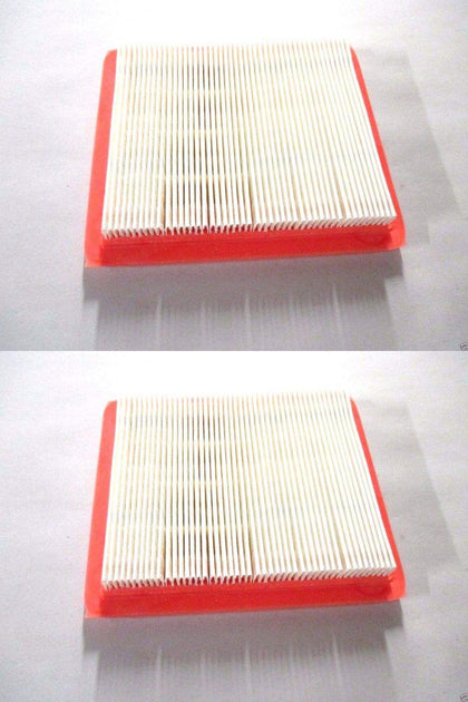 Honda 2-pack air filter front view showing OEM packaging and clear fit benefits