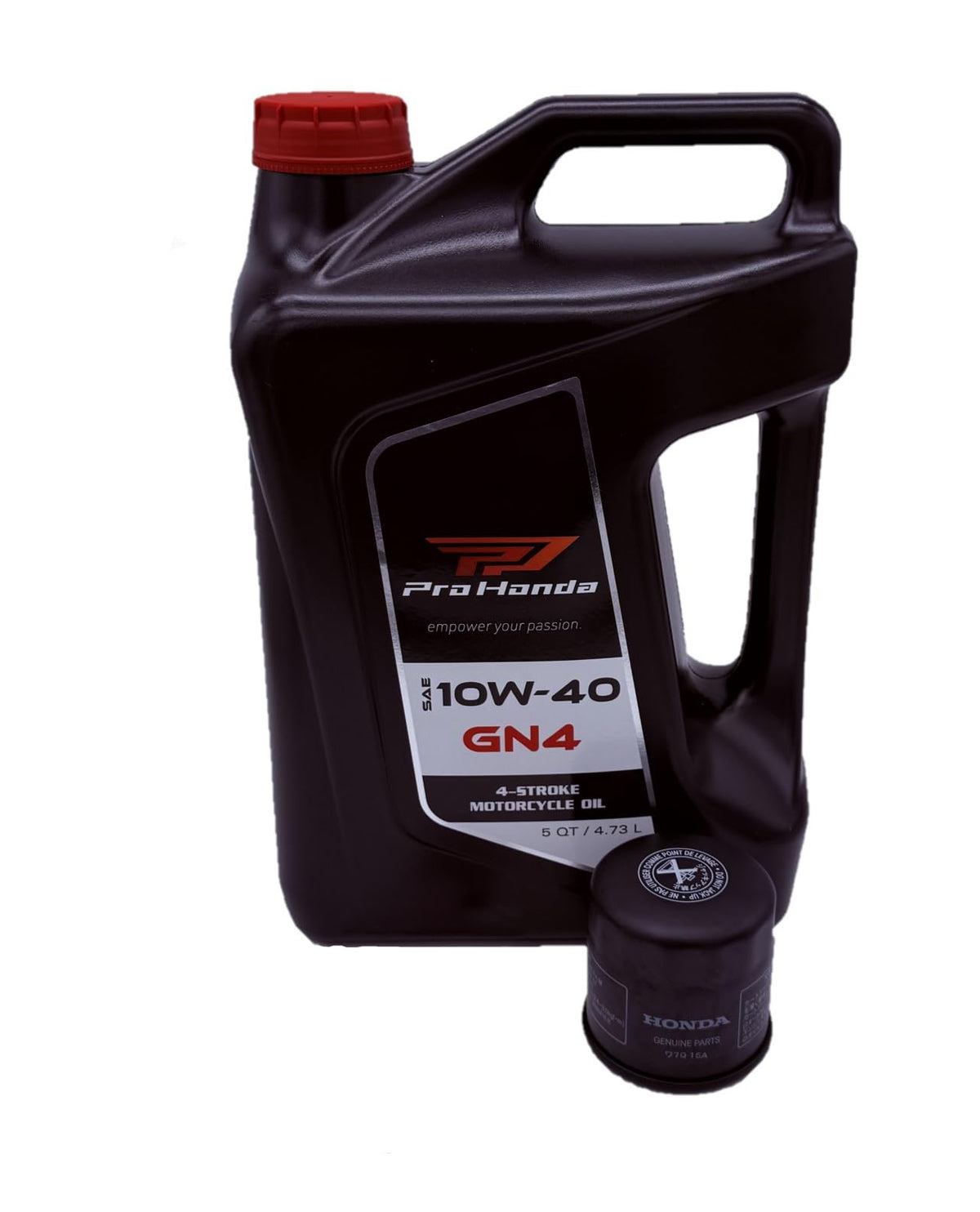 Honda Aquatrax oil change kit front view showing OEM packaging and convenience