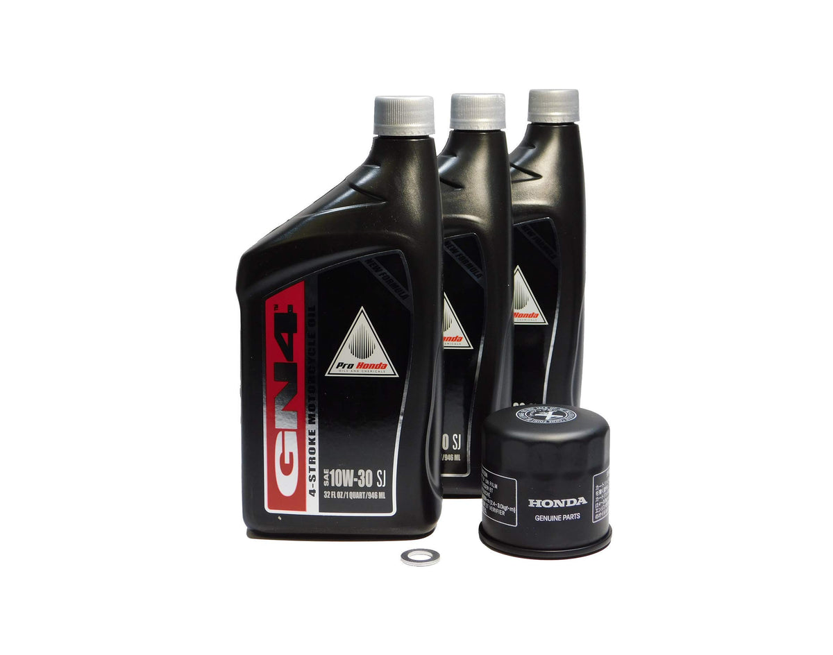 Honda OEM oil change kit packaging with components shown for precise fit