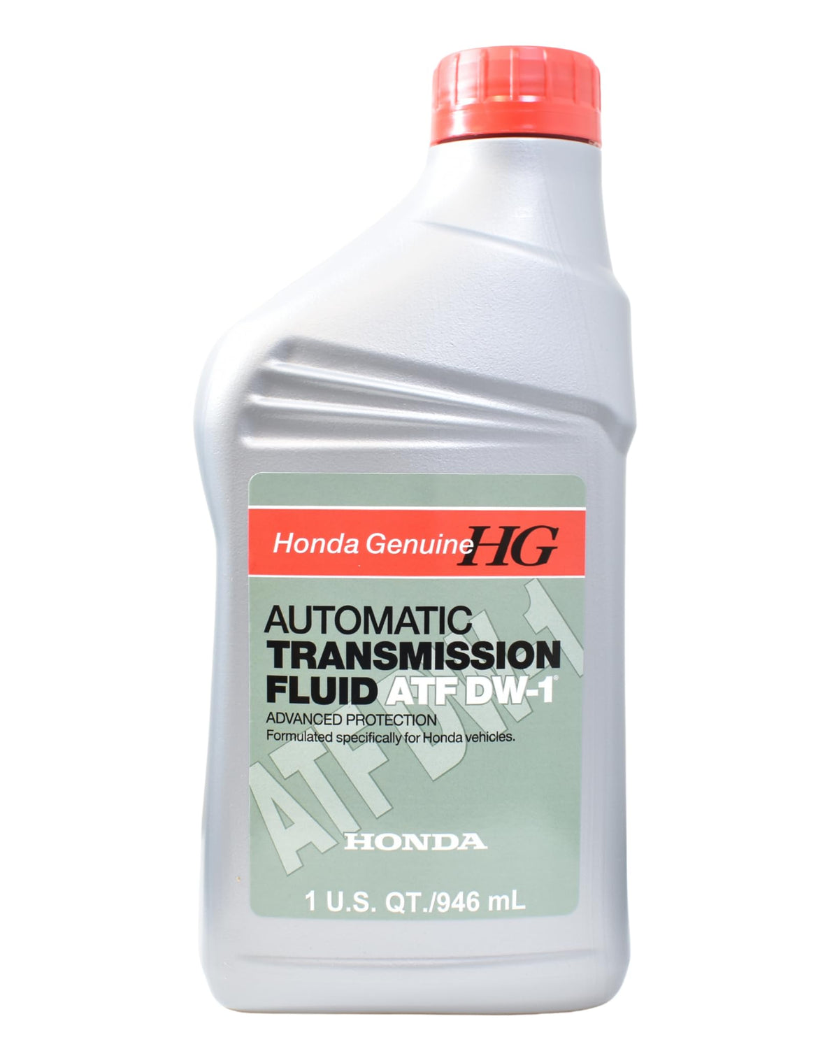 Honda DW‑1 pouring close-up with scale comparison illustrating accurate service quantities