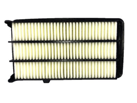 Honda Element air cleaner media closeup showing filtration layers and protection