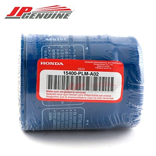 Honda oil filter installed during an oil change illustrating correct fit and ease