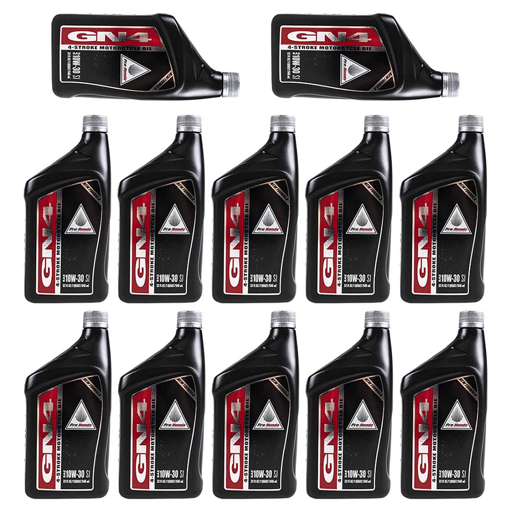 Honda GN4 front packaging view showing label and OEM quart bottle for correct identification and confidence