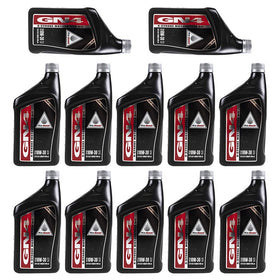 Honda GN4 front packaging view showing label and OEM quart bottle for correct identification and confidence