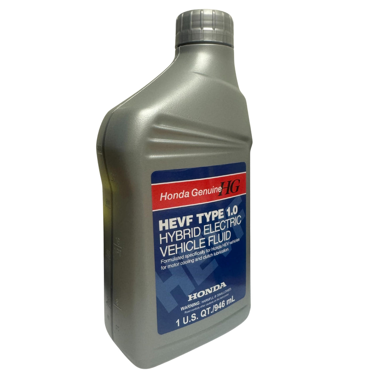 Close-up of Honda HEVF label highlighting part number 08200-9022 and approval