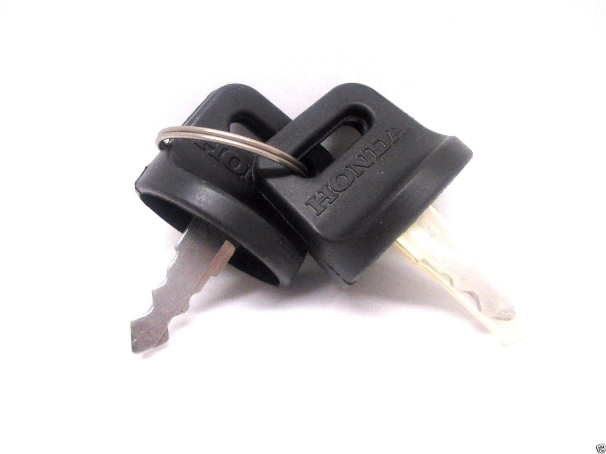 Honda two-key pack front packaging showing genuine part and clear labeling benefits