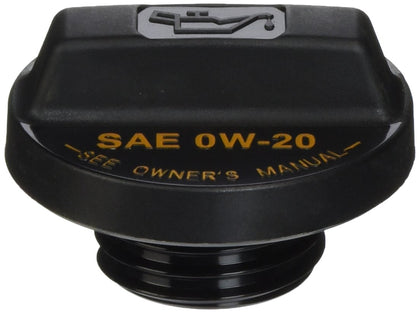 Honda oil filler cap front view showing OEM markings and precise fit benefit