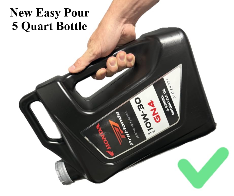 Honda oil filter 15410-MFJ-D01 detail demonstrating OEM fit and filtration