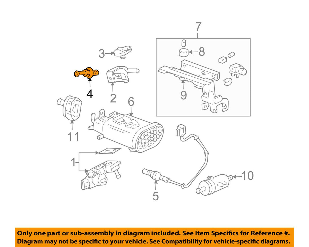 Honda PCV valve installed on engine demonstrating correct placement and reliability