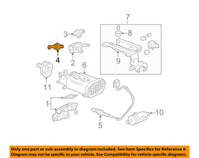 Honda PCV valve installed on engine demonstrating correct placement and reliability