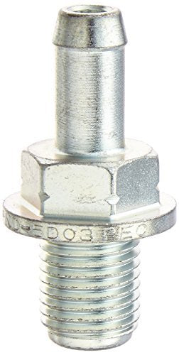 Honda PCV valve size comparison with a ruler showing compact OEM dimensions
