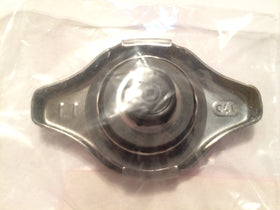 Honda radiator cap packaging and dimensions showing compact shipping convenience