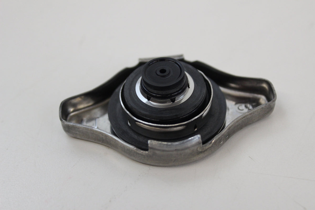 Honda radiator cap side profile highlighting compact design and durability
