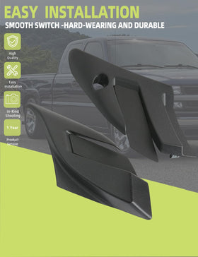 HONFQP close texture detail of cowl end reveals durable impact resistant finish