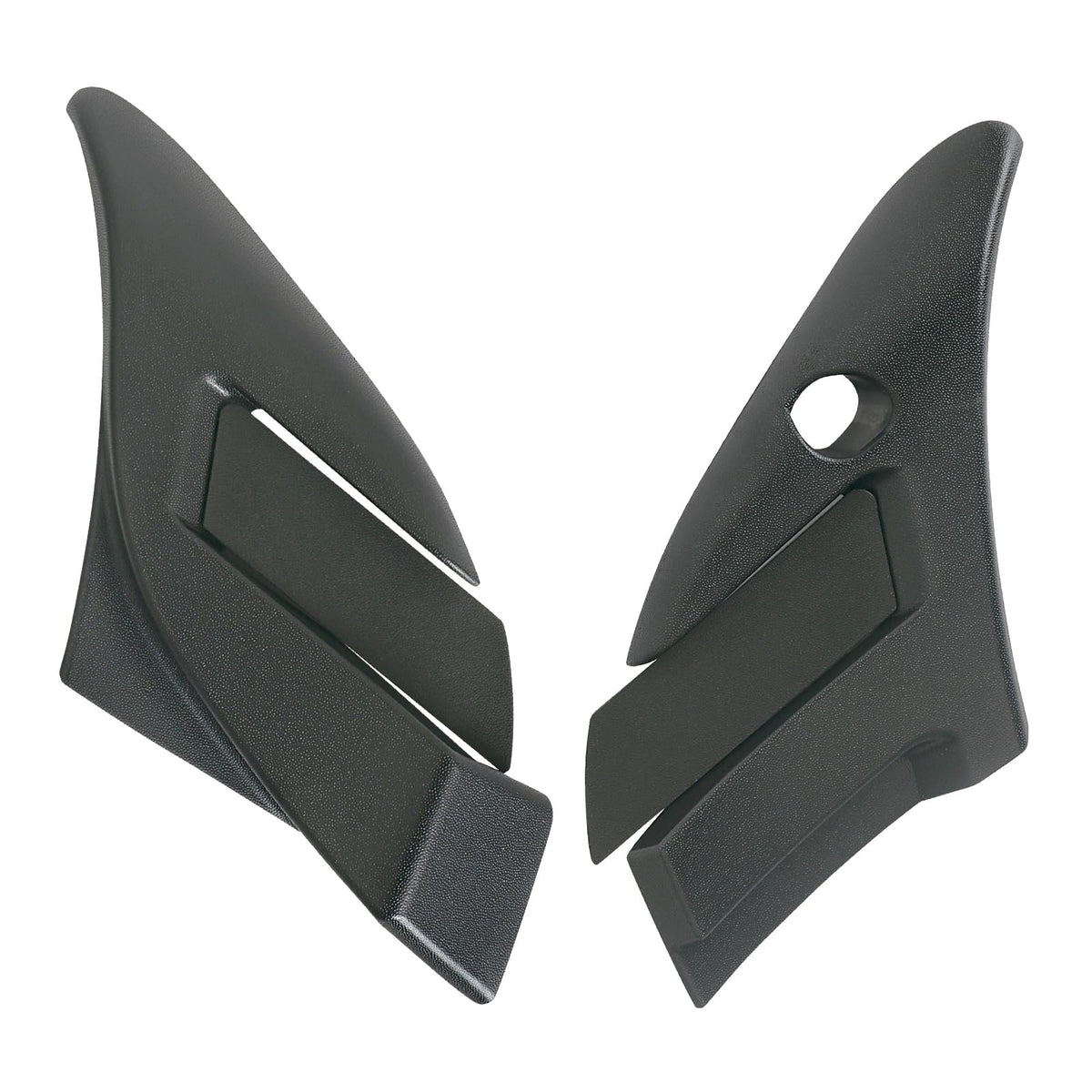 HONFQP front view of cowl ends shows clean factory fit and restored appearance