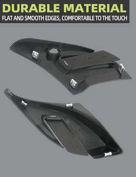 HONFQP cowl end beside ruler illustrating correct OEM dimensions and fit