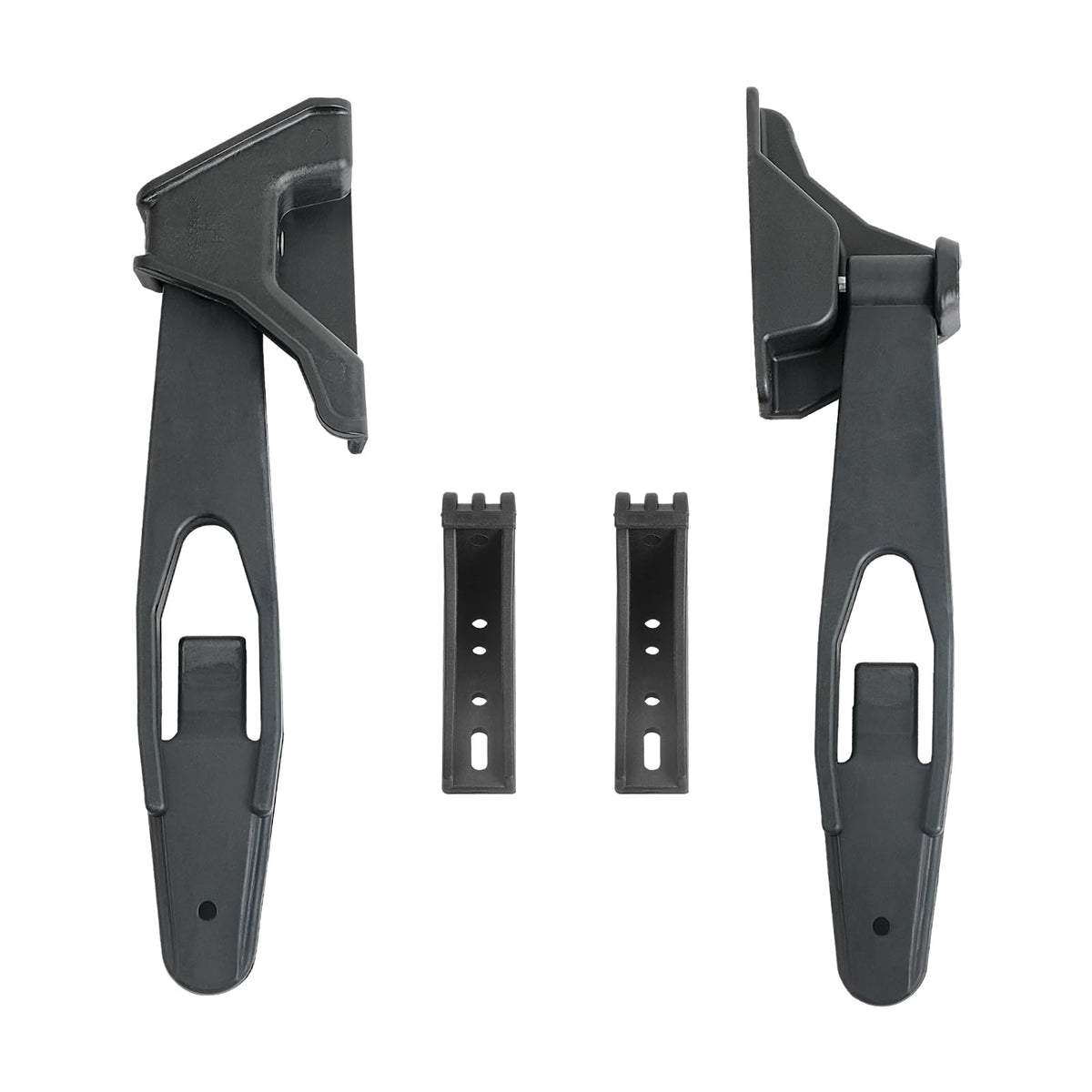 HONFQP hood latch front view showing robust design and secure fit
