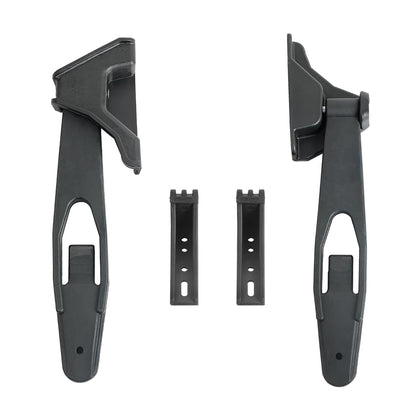 HONFQP hood latch front view showing robust design and secure fit