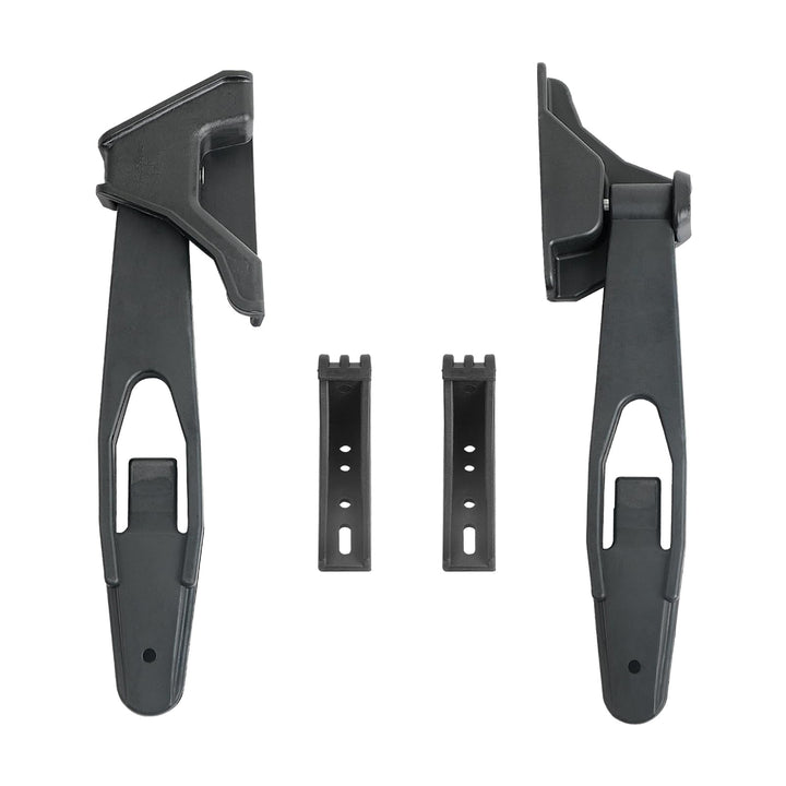 HONFQP hood latch front view showing robust design and secure fit