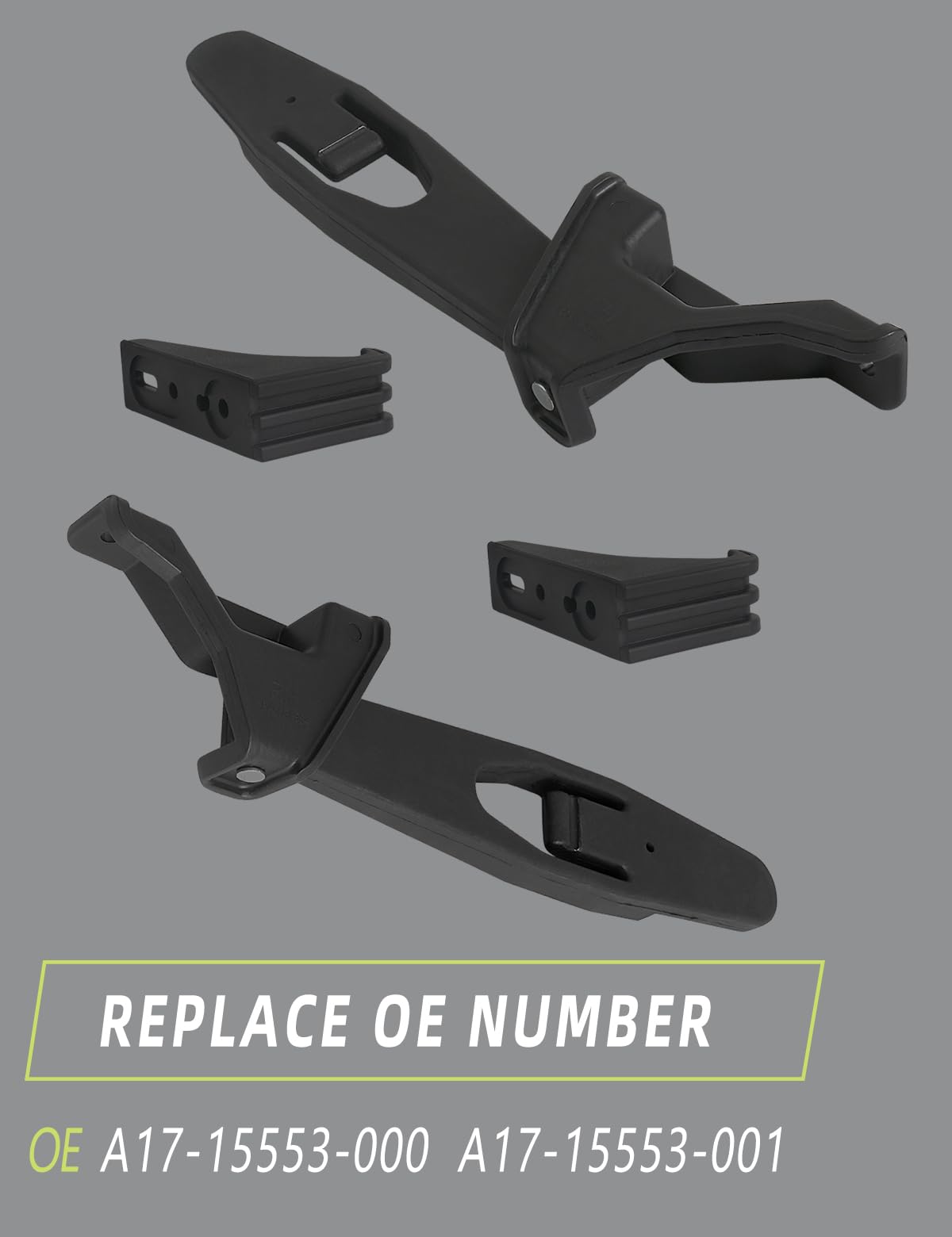 HONFQP latch next to ruler for scale showing accurate OE dimensions