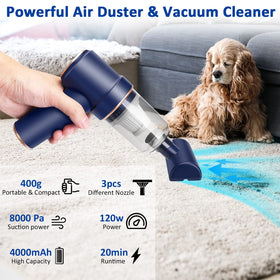 Honlibey HEPA filter detail highlighting washable filter for sustained suction