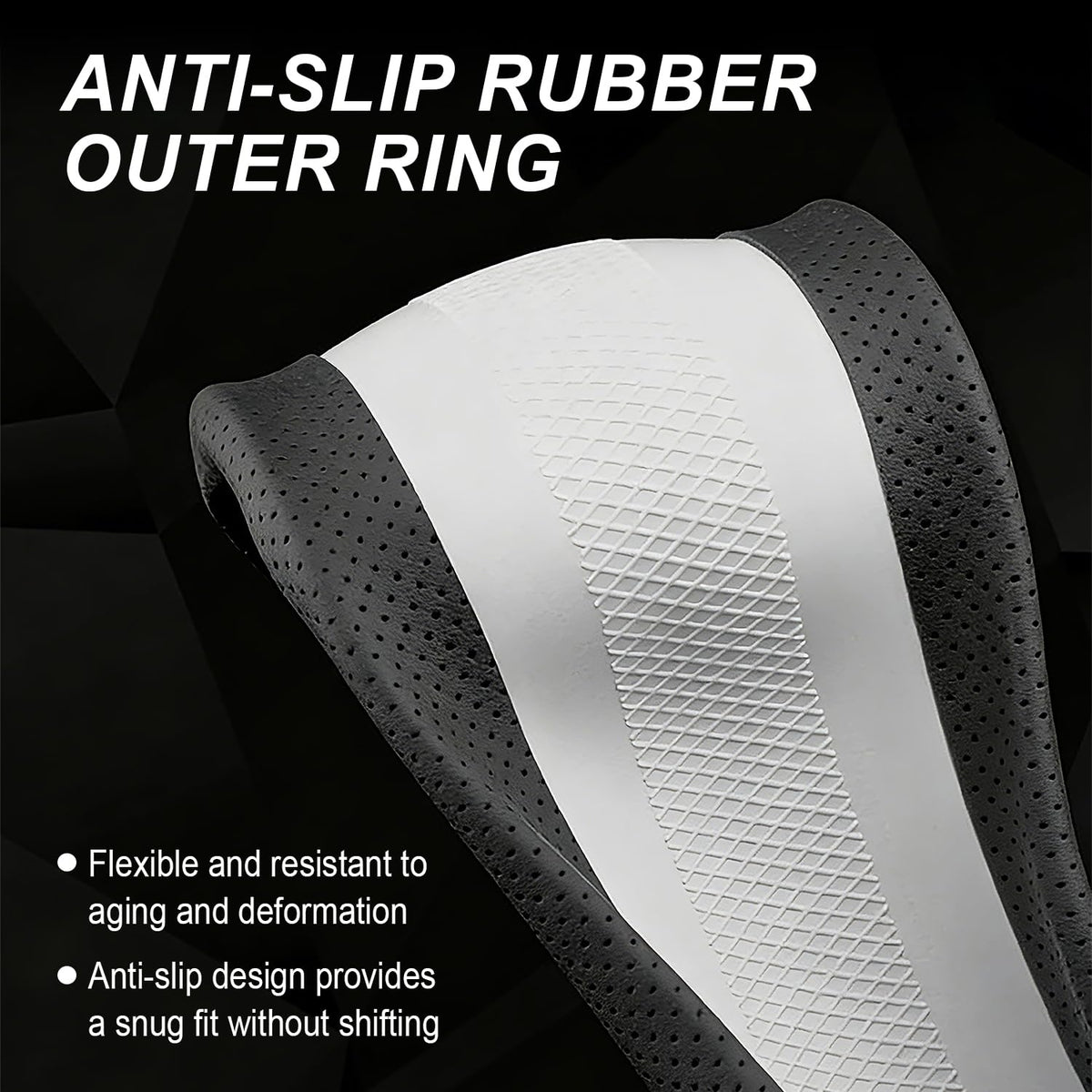 HONQIRAX with hands driving demonstrating improved control and confident grip