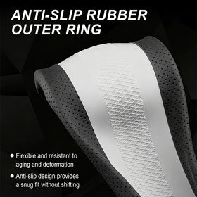 HONQIRAX with hands driving demonstrating improved control and confident grip