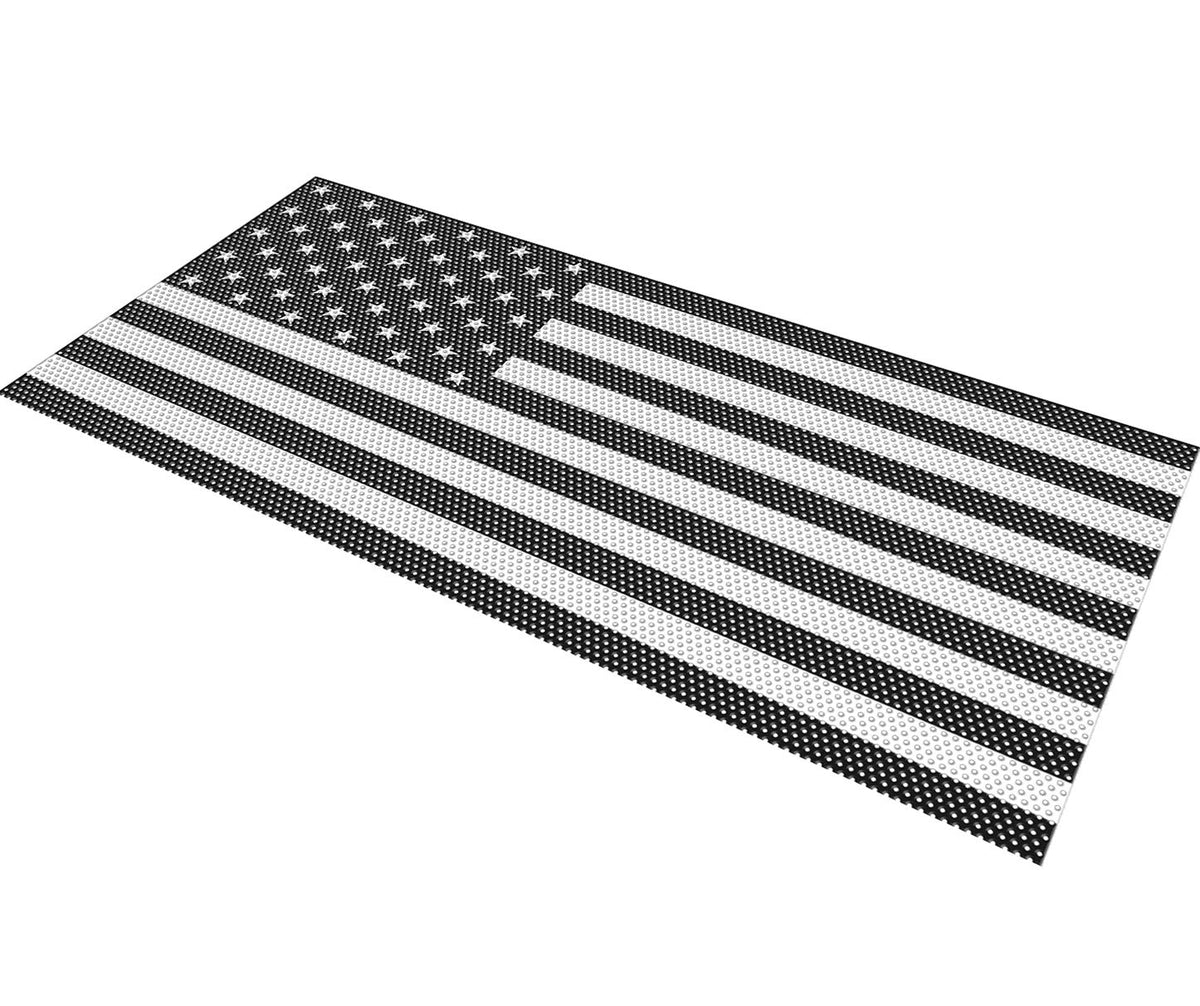 Hooke Road flag pattern closeup highlighting black-and-white graphic for style upgrade