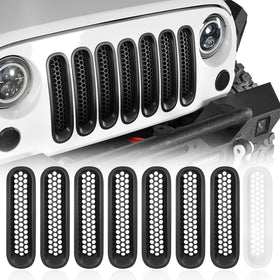 Hooke Road front view showing full grille installed and improved protection