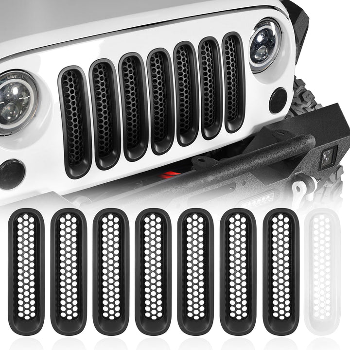 Hooke Road front view showing full grille installed and improved protection