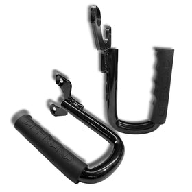 Hooke Road finish texture close-up showing matte black corrosion resistance benefit