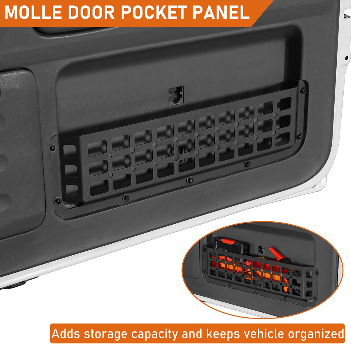 Hooke Road close-up of welds and powder coat finish for long-lasting protection
