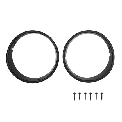 Hooke Road front view matte black bezels showing aggressive styling and protection