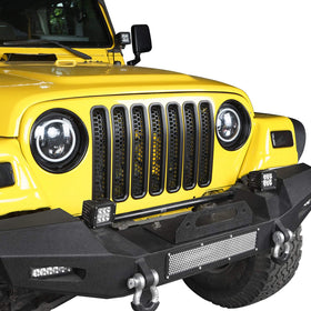Hooke Road installation view with hand clipping insert into grille showing quick tool-free fit