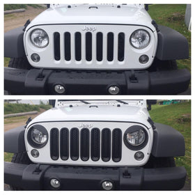 Hooke Road installed driver side profile adding aggressive styling