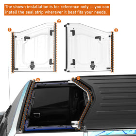 Hooke Road installed windshield frame seal reducing wind noise