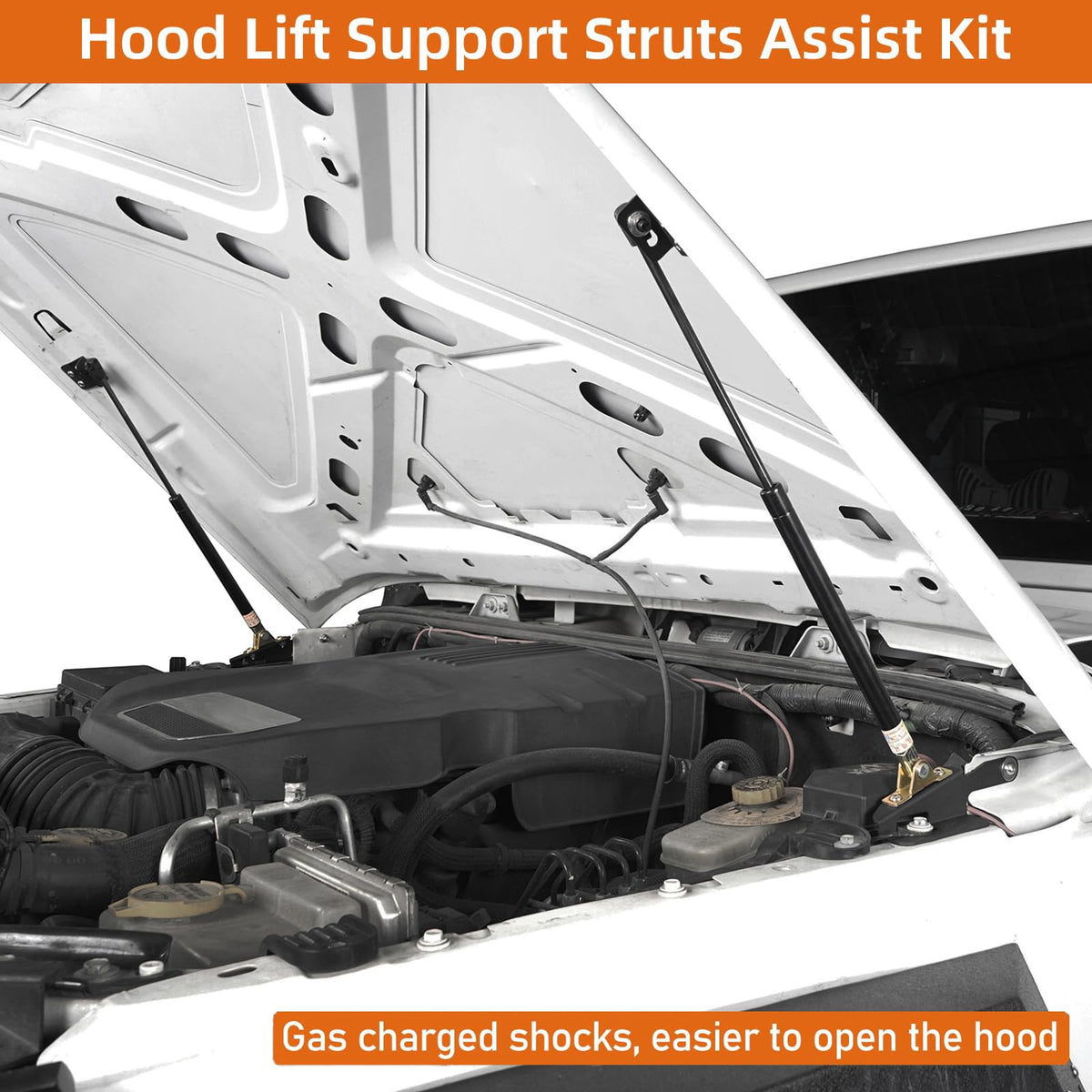 Hooke Road close-up of piston rod highlighting corrosion-resistant finish and smooth lift